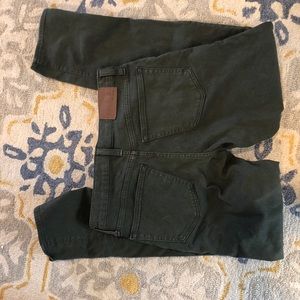 Men’s Madewell Olive Green Jeans